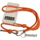 Urban Classics Smartphonehoesje oranje / zwart / transparant