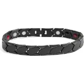 Lucleon Zwarte Titanium Armband