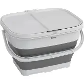 Outwell - Collaps RecycleIt Bucket - Bewaarbakje 45,5 x 34 x 28 cm, grijs