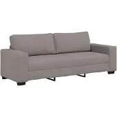 vidaXL 3-zitsbank Taupe 220x77x82 cm Stof