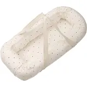 Liewood Gro printed babynest Classic dot creme de la creme