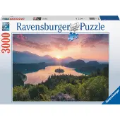 Ravensburger Lake Bled Slovenia (10217445) Puzzle 3000 Pieces Veelkleurig Kinderen