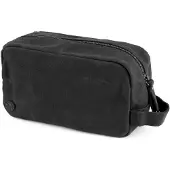 Lucleon - Heren - Zwart Canvas Toilettas