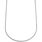 Lucleon Essentials | 2 mm Zilverkleurige Ketting met Slangenschakels
