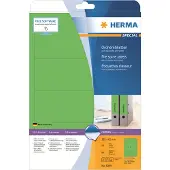 Herma Ordneretiketten, A4, 192 x 61 mm, groen, permanent hechtend