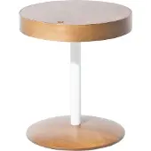 Beliani OREGON - Bijzettafel - Donkere houtkleur - MDF
