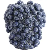 Light & Living - Vaas BERRIES - Ø20x22.5 cm - Blauw
