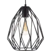 Beliani MAGRA - Hanglamp - Zwart - Metaal