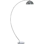 Beliani KAMA - Staande lamp - Zilver - Metaal