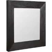 MUST Living Spiegel Lola square 100x100x7cm, black