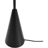 LINDBY Vloerlampe , Norvik, Zwart, Woonkamer, Metaal, Modern