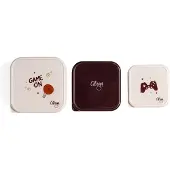 Citron Stapelbare Roestvrije Lunchbox/Snackbox - 12x12x7cm - Cool Kid