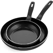GreenChef Pannenset Prime Met Keramische Antikleeflaag 20 cm & 28 cm (2-delig)
