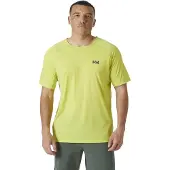 Helly Hansen Trail T-shirt Met Korte Mouwen Geel S Man