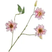 Silk-ka - Kunstbloem - creme - H98 cm