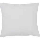 Luxe Kussensloop Satijn - 100% Katoensatijn - 60x70 cm - Silver Grey