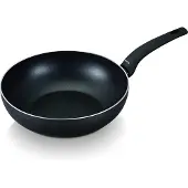 Brabantia Wokpan zwart met anti-aanbaaklaag - Ø 20 cm