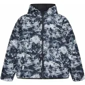 Reebok Mannen RB1501 Reversible Puffer Jacket (Zwart)