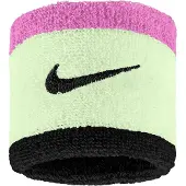 Nike Swoosh Polsband (Set van 2) (Volt/Roze/Zwart)