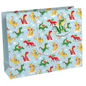 Eurowrap Clairefontaine Cadeauzakken Draak - 6 Stuks (37.3x11.8x27.5cm)