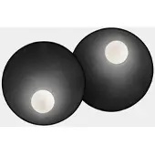 LedsC4 Trip Double Wandlamp Small|Small | Black