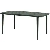 TIPTOE Midi Buitentafel Forest Green | 6 seater