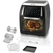 KOENIC Kaf 121821 - Compacte Oven Zwart 12 Kg 1800 W
