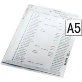 Esselte Leitz leitz zichtmap standaard a5 pp generfd 0 13mm