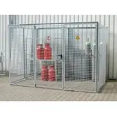 Bauer Gasflessencontainer voor 104 flessen, zonder dak