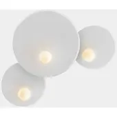 LedsC4 Trip Triple Wandlamp Small|Big|Small | White