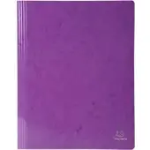 Exacompta 25x Snelhechtmap IDERAMA in gelamineerd glanskarton 355gm2 - A13 - Purper - 380812B