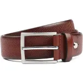 Suitable Riem Structuur Leer Cognac