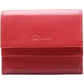 Esquire portemonnee New Silk Wallet Red donkerrood