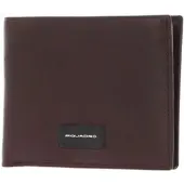 Piquadro Harper Portemonnee RFID Leer 14 cm bruin