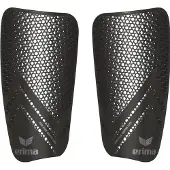 Erima Evo Flex Superlite Scheenbeschermer - Zwart / Zilver | Maat: M