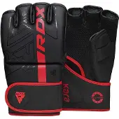 RDX Sports F6 Kara Grappling Gloves Zwart L