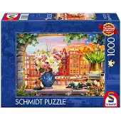 Schmidt Spiele 59771, "Bezoek aan Amsterdam", puzzel met 1000 stukjes