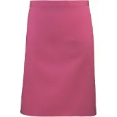 Premier Dames/Dames Mid-Length Apron (Pakket van 2) (Heet Roze)