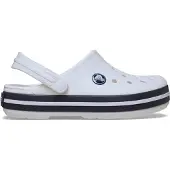 Crocs Sandalen 'Crocband' navy / wit