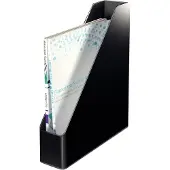 Leitz tijdschriftenhouder WOW Duo Color, zwart