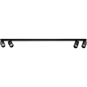 Nova Luce 4-lichts plafondlamp Oso zwart