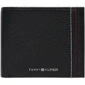 Tommy Hilfiger Portemonnee 'CENTRAL' zwart