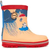Reima Regenlaarzen 'Magisk Moomin' nude / blauw / abrikoos / rood