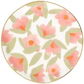 Urban Nature Culture Dessertbord Good Morning Burnt Coral 17 cm
