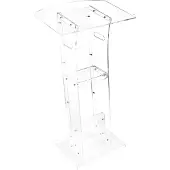 Vevor Podiumstandaard Lectern (109 cm) van acryl