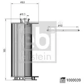 FEBI BILSTEIN 1000039 Brandstoffilter