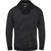 INDICODE JEANS Trui 'Copent' grijs / zwart