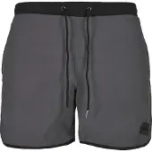 Urban Classics Zwemshorts donkergrijs / zwart