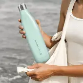Yoursurprise Thermosfles met naam bedrukken - 750 m - Groen