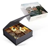 Yoursurprise Luxe bonbon giftbox bedrukken - Kerst (9 stuks)